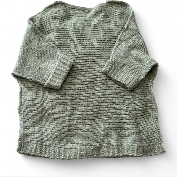 Cuffed ‎ Sleeve Tunic Sweater - Picture 3 of 16